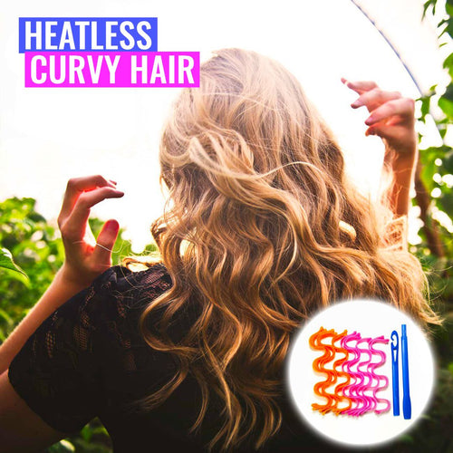 CurlRoll - DIY Magic Hair Curler Heatless Hair Rollers Curlers - darrenhills