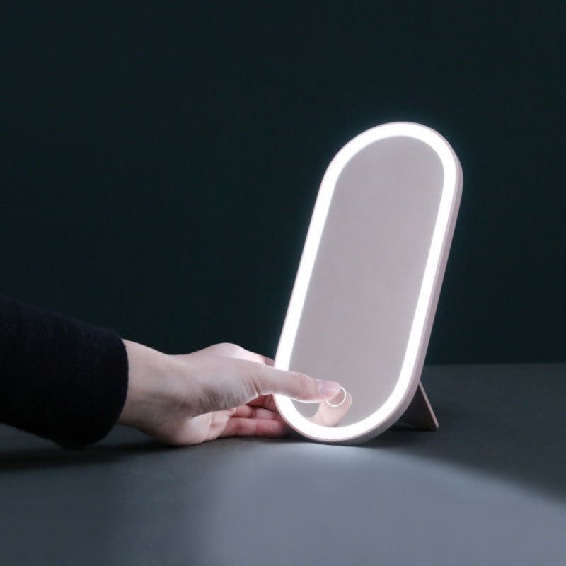 Travel Makeup With LED Light Up Mirror - darrenhills
